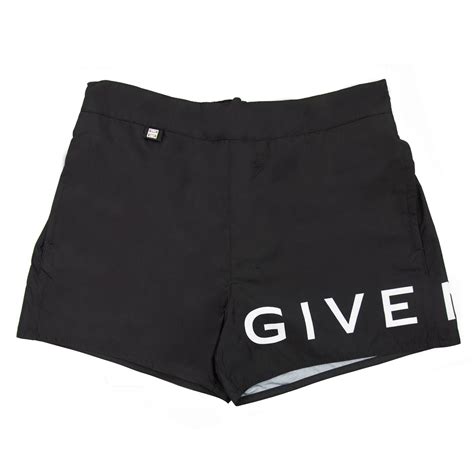 black givenchy swim shorts|Givenchy 4G.